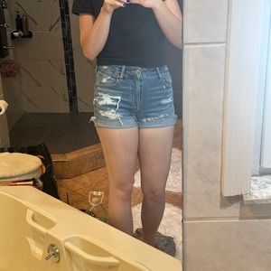 American Eagle high rise shorts